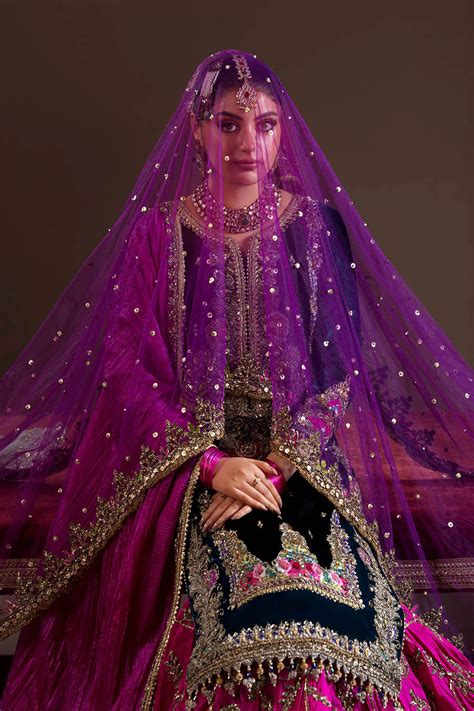 Shop Partywear Velvet Wedding & Bridal Sharara Online in Dubai – SALWAR ...