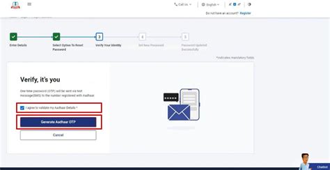 Reset Your Password User Manual | Income Tax Department