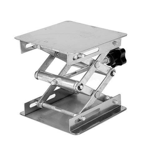 Set of 2 Lifting Platform, Stainless Steel lab Lifting Platform Stand ...
