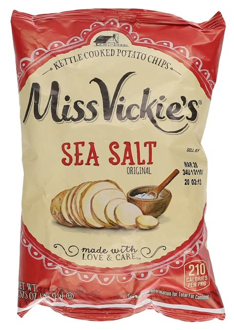 Miss Vickie's Sea Salt Kettle Chips at Kristen Mcdonald blog