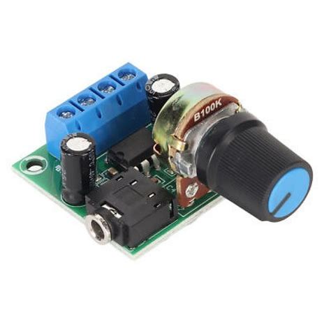 YX1667 LM386 Amplifier Board - 3V-12V Mini Audio Module