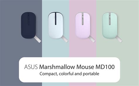 Amazon.in: Buy ASUS MD100 Marshmallow/Silent, Adj. DPI, Multi-Mode ...