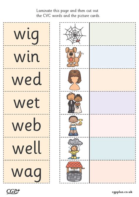 Letter W Words For Toddlers