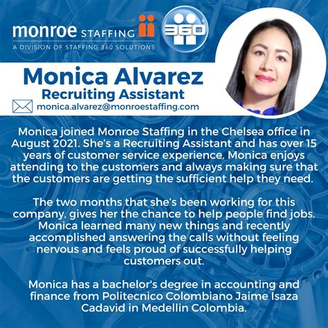 #consultant #staffing #meettheteam | Monroe Staffing Services