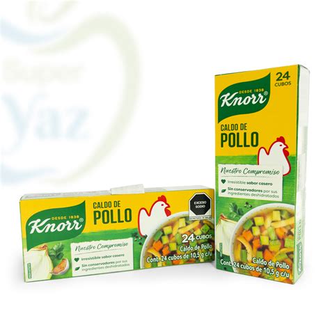 Caldo de Pollo KNORR cubo | Super Yaz