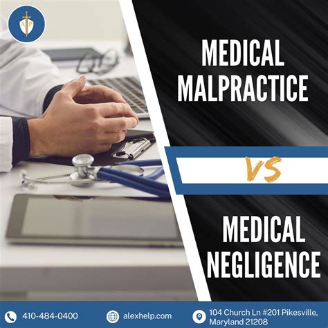 Medical Malpractice vs. Negligence in Maryland | Law Offices Alex ...