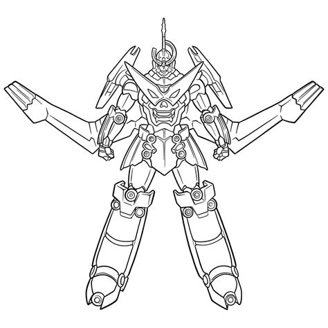 How to Draw Gurren Lagann: Full Mecha Wing Form