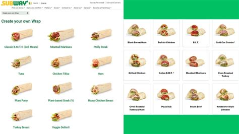 Subway Breakfast Menu 的图像结果