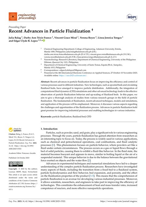 Image result for Fluidization Particle Technology