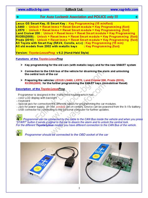 Lexus Fob Programming 的图像结果