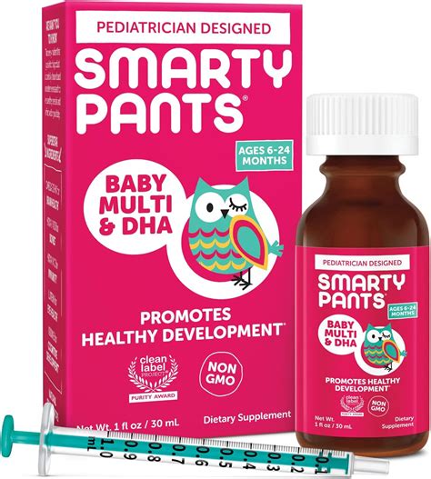 SmartyPants Baby Multi & DHA Liquid Multivitamin: India | Ubuy