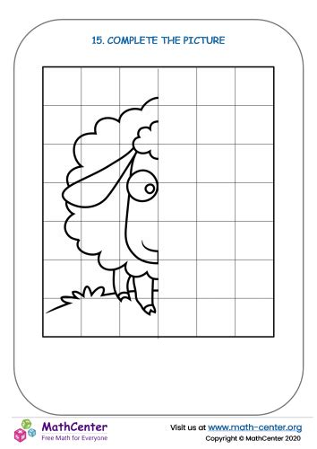 Draw The Sheep | Coloring Activities | Math Center
