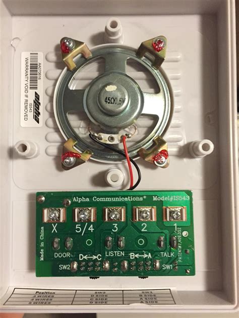 Image result for 4 Wire Intercom System