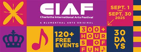 The Charlotte International Arts Festival Returns September 1-30 ...
