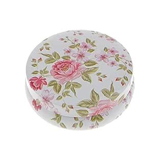 Cyruss Fresh Floral Pattern Tea Sugar Biscuit Coffee Candy Storage Box ...