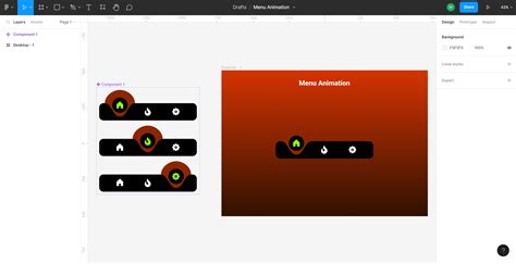 Image result for Figma Menu Animation