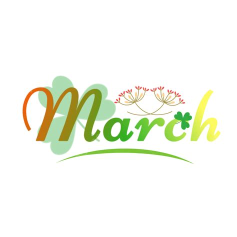 Month Of March Clip Art