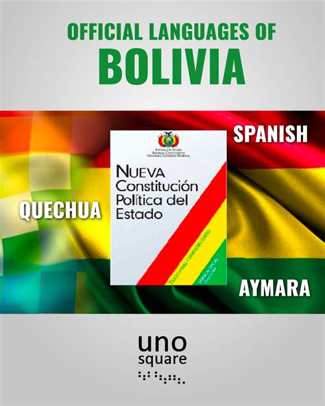 Unosquare - 💬 OFFICIAL LANGUAGES OF BOLIVIA 💬 Spanish,...