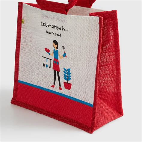 Buy Livia Jute Lunch Bag from Home Centre at just INR 349.0