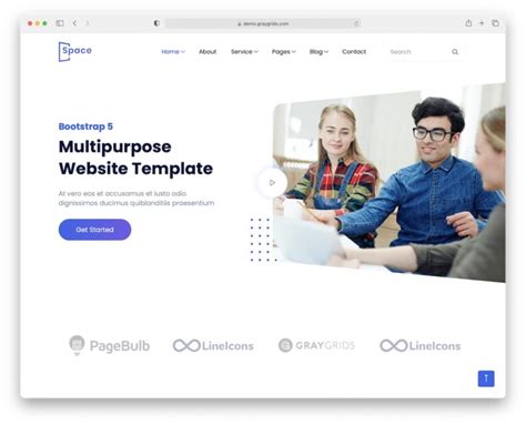 Bootstrap5 Templates 的图像结果