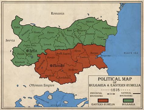 Bulgaria and Eastern Rumelia: 1878 by zalezsky on DeviantArt