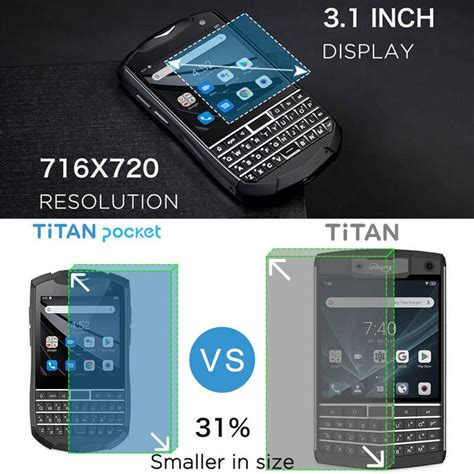 Unihertz Titan Pocket Small QWERTY 4G Smartphone India | Ubuy