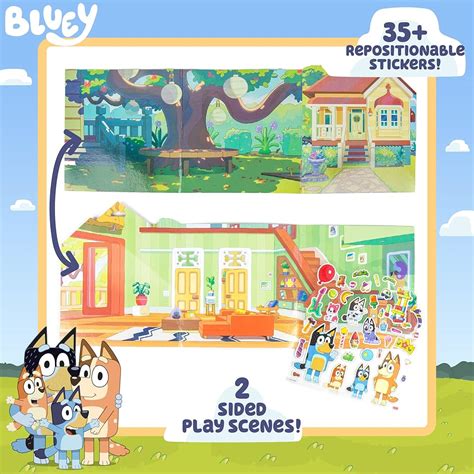 HorizonGroupUSA Horizon Group USA Bluey Sticker Playset, 2 Sticker ...