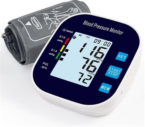 Amazon.com: Blood Pressure Monitors, Automatic Upper Arm Blood Pressure ...