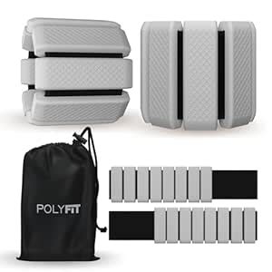 Polyfit Wrist & Ankle Weights - 1 Pair - Wearable Ankle Weights for ...