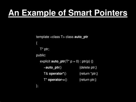 Image result for Smart Pointer Tutorial