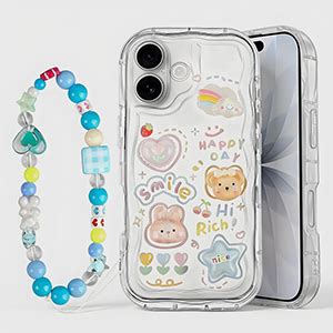 ZORBES® Compatible with iPhone 17, Cute Kawaii Phone Case with Beaded ...