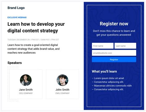 Image result for Webinar Registration Form