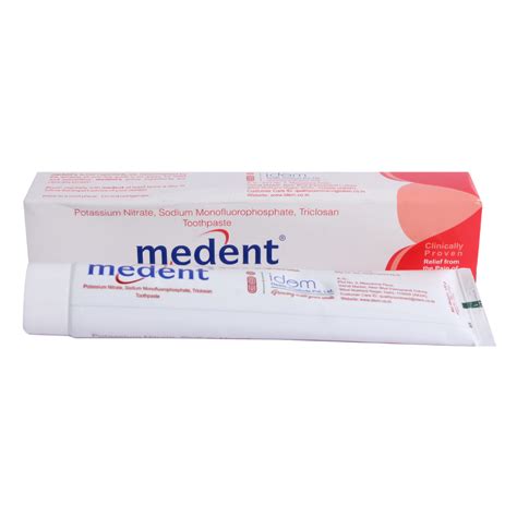Medent Tooth Paste, 100 gm Price, Uses, Side Effects, Composition ...