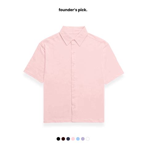 RELAXED COTTON SHIRT [7 Solid Colours] [240 GSM] – The Minimal Closet