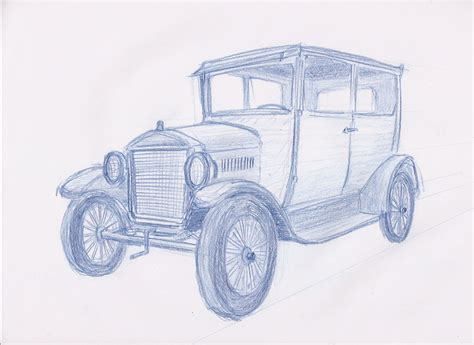Model T Drawing 的图像结果