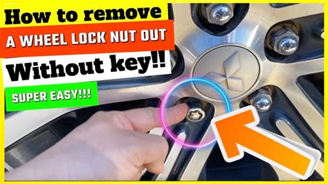 Remove Wheel Lock without Key 的图像结果