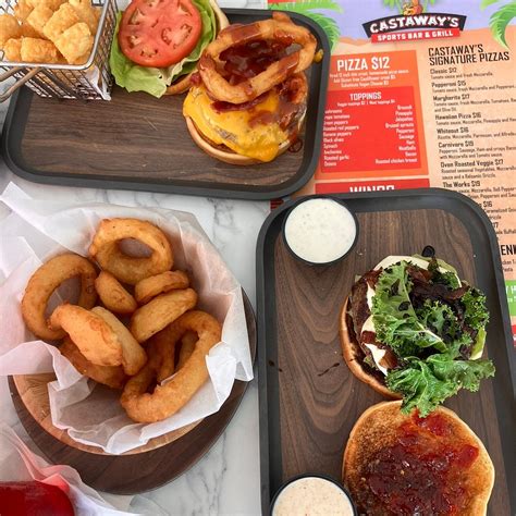 CASTAWAY'S SPORTS BAR & GRILL - SINGER ISLAND - Menu, Prices ...