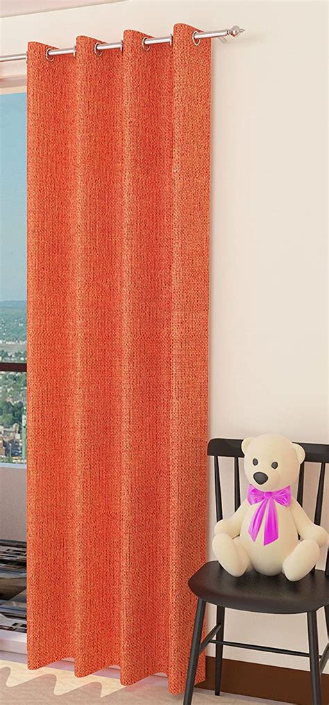 Buy FRESH FROM LOOM Jute Curtains for Door 7 Feet Long | Medium Window ...