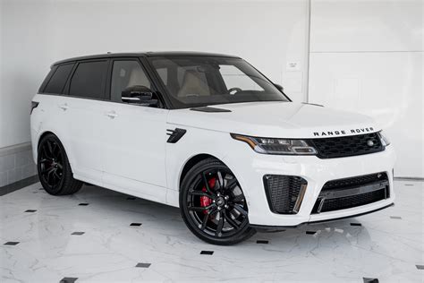 Used 2022 Land Rover Range Rover Sport SVR For Sale (Sold) | Exclusive Automotive Group ...