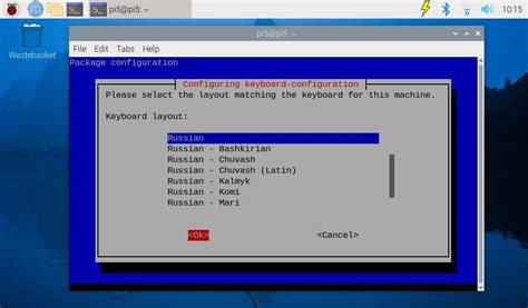 Русская раскладка клавиатуры на Raspberry Pi 5 — Teletype
