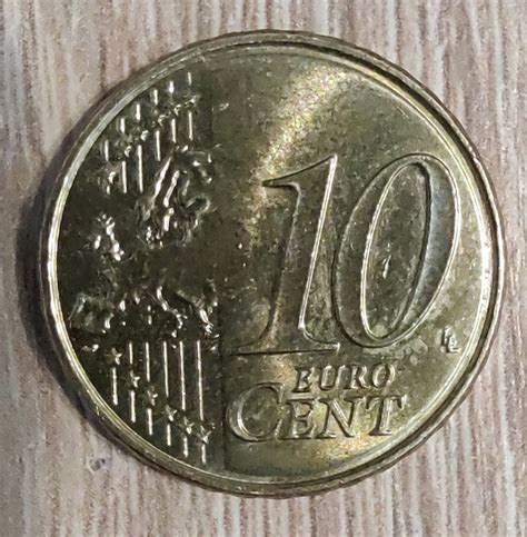 10 Euro Cent 2019, EURO (2008-Present) - Malta - Coin - 48289