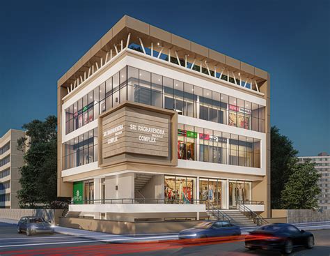 Commercial Complex Design Concept 的图像结果