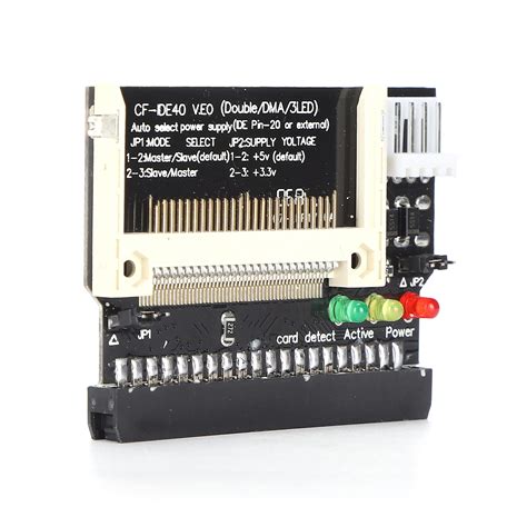 Buy PUSOKEI CF to IDE Adapter Card Flash CF Card to 40Pin Female IDE ...