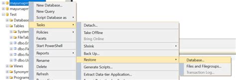 Image result for Restore Table SQL