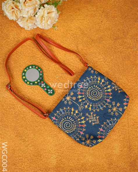 Combo with Sling Bag and Hand Mirror - WGC0047 – Wedtree