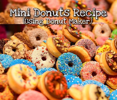 Mini Donuts Maker Recipe at Natasha Cain blog
