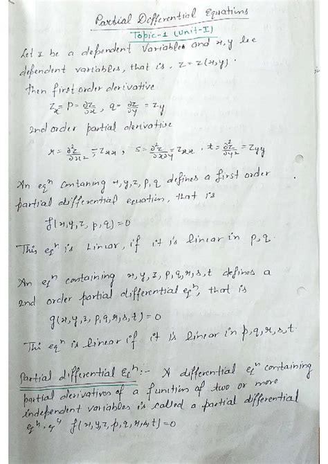 UNIT-4 Maths-4 - Maths-Iv / Engg. Science Course - Studocu