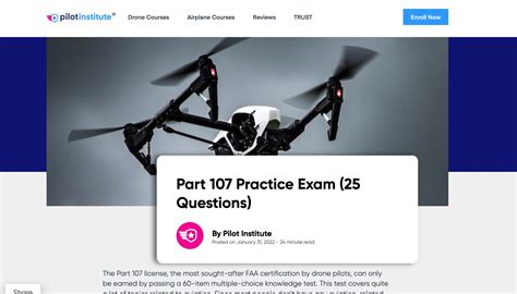 The Best Part 107 Practice Test of 2025 for Drone Pilots | Light Stalking