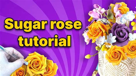 Image result for Sugar Rose Tutorial
