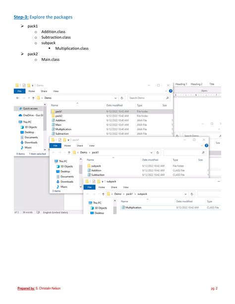 Packages and Subpackages in Java | PDF